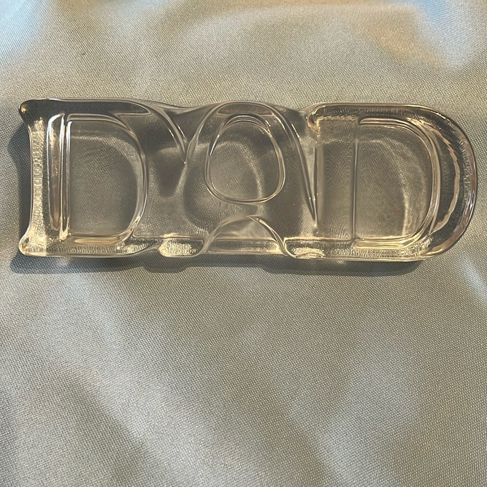 Princess’s House   Dad paperweight.